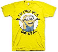 Minions I'm Kind Of A Big Deal T-Shirt Yellow