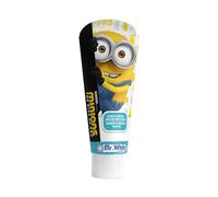 Minions Kids Toothpaste - Fluoride & Calcium for Strong Teeth, Enamel Protection & Cavity Prevention, Fresh Mint Flavour, Vitamin E for Healthy Gums, Sugar-Free, Safe for Ages 3+, 75ml