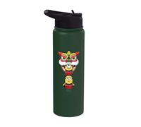 Minions Lunar New Year Dragon Stainless Steel Insulated Water Bottle