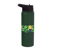 Minions Manifesting My Own Luck Stainless Steel Insulated Water Bottle