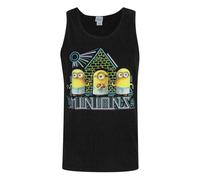 Minions Mens Egyptian VestS Black NS5736