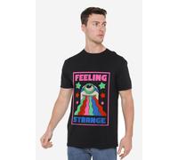 Minions Men's Feeling Strange T-Shirt Black | Size: Small Minions Black S