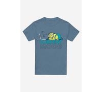 Minions Men's Monday Mood T-Shirt in Indigo | Size: Medium Minions Indigo M