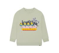 MINIONS & Monsters Boys Jumper, Dort Kids Sweatshirt, Boys Clothes For Kids, Green 6-7 Years