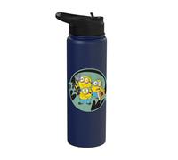 Minions & Monsters Caution Stainless Steel Insulated Water Bottle