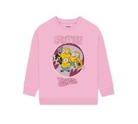 MINIONS & Monsters Girls Jumper, Content Creator Girls Sweatshirt, Cotton Jumper