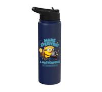 Minions & Monsters Make Everyday A Masterpiece Stainless Steel Insulated Water Bottle
