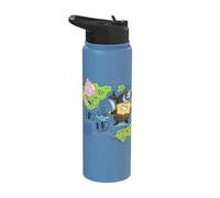 Minions & Monsters Treasure Map Stainless Steel Insulated Water Bottle