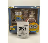 MINIONS MOVIE BOB NENDOROID #2187 FIGURE + BONUS - OFFICIAL NEW SEALED
