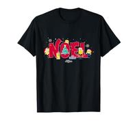 Minions Noel Holiday Letters Festive T-Shirt