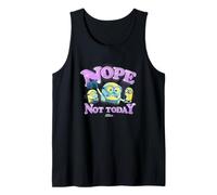 Minions Nope Not Today Angry Minion Vintage Poster Tank Top