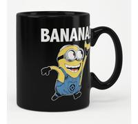 MINIONS Officially Licensed Despicable Me - Banana! Coffee Mug (Black)
