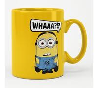 MINIONS Officially Licensed Despicable Me - Whaaa?!? Coffee Mug (Yellow)