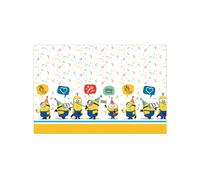 Procos - Minions Rise of Crane Plastic Tablecloth (180 x 120 cm) Folat 92137P 180 x 120 cm, Multi-Coloured