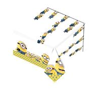 Minions Plastic Tablecover Yellow