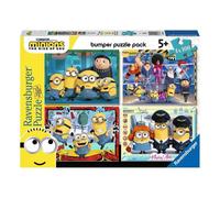 Minions Rise of Gru Bumper Jigsaw Puzzle Pack 4 x 100 Pieces