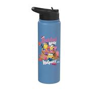 Minions Santa's Best Helpers Stainless Steel Insulated Water Bottle