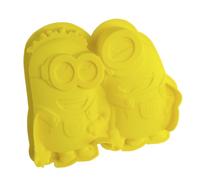 Minions Silicone Baking Mould | Cake | Pastry | Baking | Dessert | Birthday | Dave | Stuart | Buddy | Friendship | Yellow | Heat Resistant | Food Safe | Maximum Non-Stick Effect