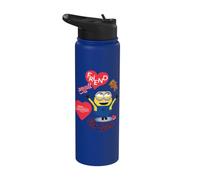 Minions Small Friend Big Heart Stainless Steel Insulated Water Bottle