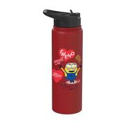 Minions Small Friend Big Heart Stainless Steel Insulated Water Bottle