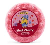 Minions Sponge Soap Black Cherry 2-in-1 Shower Sponge with Integrated Soap Funny Bath Fun for Children - 200 g