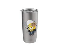 Minions Stuart in Gru Costume Stainless Steel Insulated Tumbler