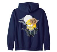 Minions Stuart In Gru Costume Zip Hoodie
