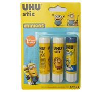 Minions UHU Stic Glue Sticks 3 Pieces Set.