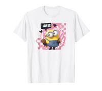 Minions Valentine's Day I Love Us Bob Teddy Bear T-Shirt