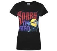 Minions Womens/Ladies Sorry I'm Bad T-Shirt NS4553