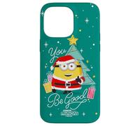 Minions You Be Good Santa Minion Holiday Case for iPhone 14 Pro Max