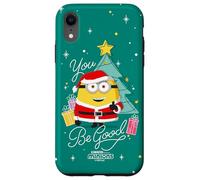 Minions You Be Good Santa Minion Holiday Case for iPhone XR