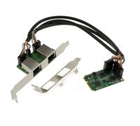MiniPCIe Card Dual 2.5 Gigabit LAN Ethernet 1G 2.5G - Realtek RTL8125