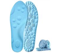 MINIQ 4D Cloud Steppers Insoles for Men and Women - Comfort Orthotic Insoles with Arch Support, Cloud Outsole with Triple Soft Cushioning and Breathable