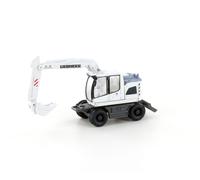 MiNis (by Lemke) LC4268 Liebherr Compact Excavator White