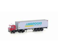 miNis MAN F90 Tractor & Trailer Ambrogio LKLC4071 N Gauge