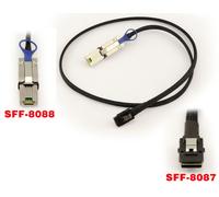 MiniSAS SFF-8088 To SFF-8087 - Length 1M