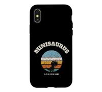 Minisaurus Retro Baby Dino Kinder Saurier Dinosaurier Case for iPhone X/XS