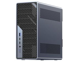 MINISFORUM MS-02 Ultra Mini PC, Intel Ultra 9 285HX, 32GB DDR5, 1TB SSD, PCIe 5.0, 4×DDR5 & 4×M.2, USB4 v2 80Gbps, dual 25GbE+10GbE+2.5GbE, Wi-Fi 7, 350W PSU