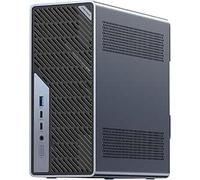 MINISFORUM MS-02 Ultra Workstation Mini PC, Intel Core Ultra 5 235HX (14 cores/14 threads, up to 5.1 GHz), 32 GB RAM, 1 TB SSD, PCIe 5.0 x16, 4× DDR5, USB4 v2, 10GbE + 2.5GbE (vPro), Wi-Fi 7
