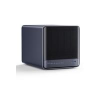 MINISFORUM N5 Air 5-Bay Desktop NAS, AMD Ryzen 7 255, 8C/16T CPU, Radeon 780M, No RAM,No HDD,64GB SSD(MinisCloud OS), 3×M.2 NVMe, 10GbE + 5GbE, OCuLink and USB4 Ports, PCIe x16 Expansion Slot