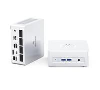 MINISFORUM UM880 Plus Mini PC AMD Ryzen 7 8845HS 8C/16T Desktop Computer 32GB RAM 1TB SSD HDMI/DP/USB4 port, AMD Radeon 780M, 2.5G RJ45 and 4 USB Ports