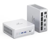 MINISFORUM UM880 Plus Mini PC, AMD Ryzen 7 8845HS (8C/16T, Up to 5.1GHz), 32GB DDR5 RAM, 1TB SSD, Radeon 780M Graphics, OCuLink, Triple Display, 8K@60Hz, 5 USB Ports, Wifi6E