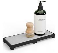 Minismus Quick Drying Stone Tray, Kitchen Soap Tray, Kitchen Sink Tray, Water Absorbing Stone Tray for Sink, Stone Drying Tray, Kitchen Sink Soap Tray, Diatomite Tray