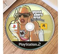 MINISO CD PlayStation 2 Grand Theft Auto Round Mat Living Room Bedroom Kitchen Balcony Door Rugs Non-Slip Carpet Game Home Decor 80X80CM 2