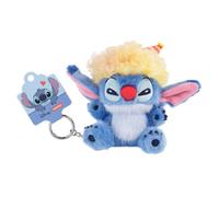 MINISO Disney Lilo and Stitch Plush Keychain Bag Pendant Clothes Collection, Cute Stuffy Bag Charm Pendant for Backpack