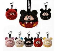 MINISO Disney Mickey Interesting Collisions Series Collection Vinyl Plush Pendant Surprise Box Figure Model Random Design Blind Box Toy Collectible Toy for Home Decor Birthday Gifts