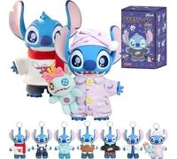 Miniso Disney Stitch Dress-Up Series Collector's Edition Toy Surprise Doll Model Random Design Blind Box Toy Collection Home Decor Birthday Gift 1PC Random