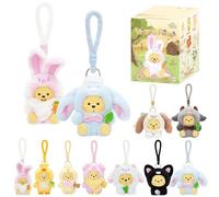 MINISO Disney Winnie The Pooh Farm Animal Series Blind Box Desktop Ornament/Hanging Ornament Winnie The Pooh Easter Gift(Random one)