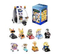 MINISO Disney Zootopia Blind Box Doo-doo Fun Travel Series Figures Collectible Box Vinyl Model Surprise Box Random Design Mystery Toy for Home Decor Birthday Gifts (Random One Figure)